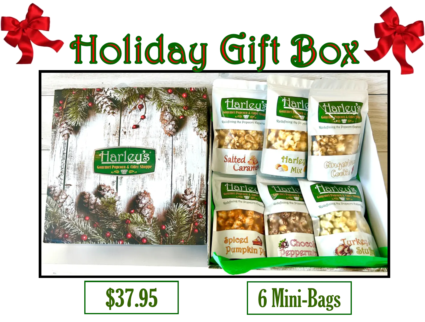 Holiday Gift Box | 6 Mini Bags | $37.95