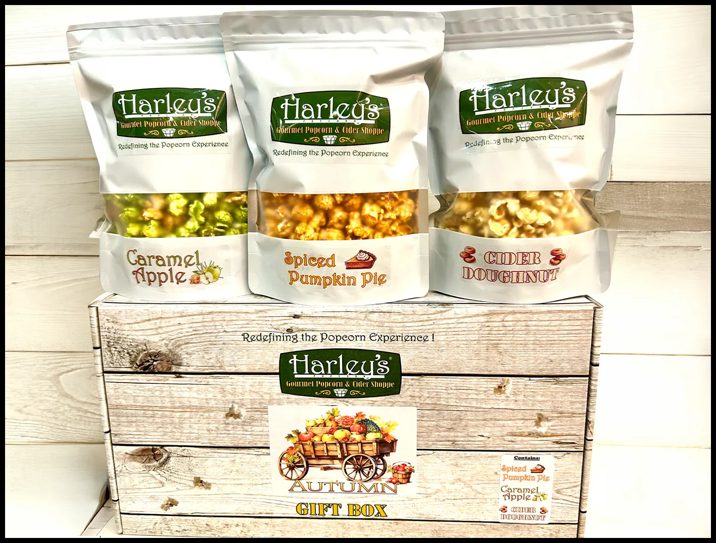 Harley's Popcorn Autumn Season Gift Box